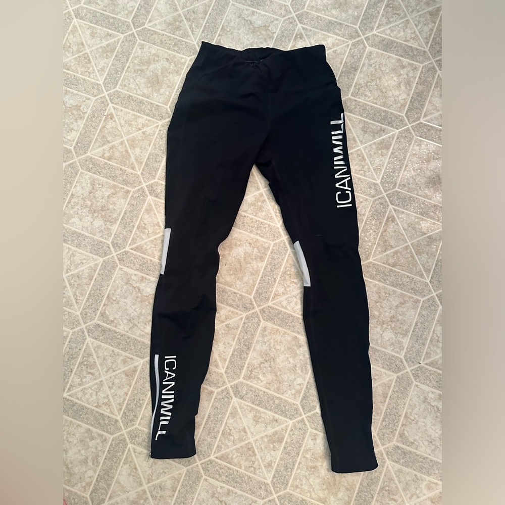 ICANIWILL tights leggings small with zipper